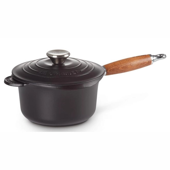 Topf Le Creuset Gusseisen Mit Deckel Mattschwarz 18 Cm Kochexperte